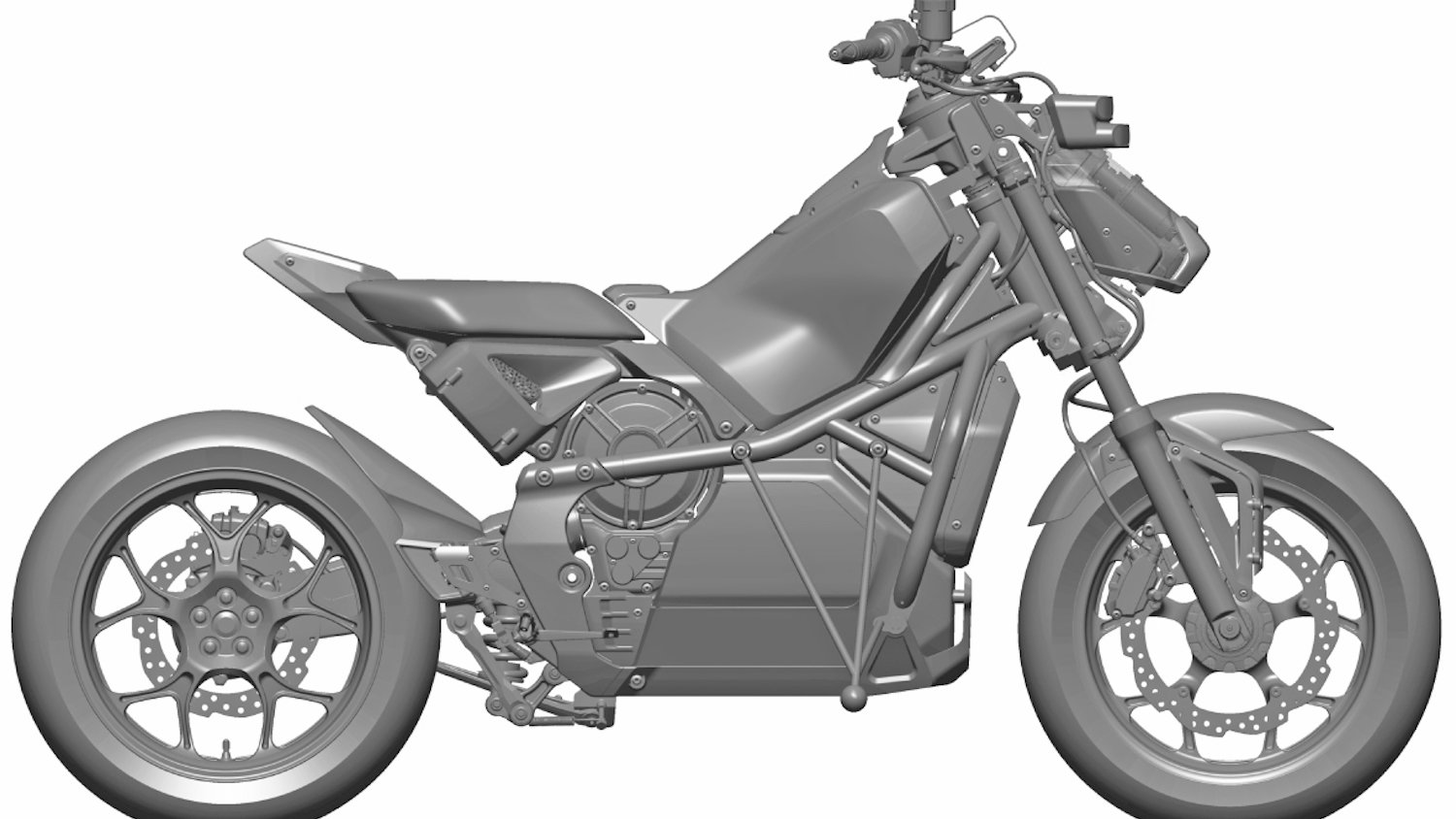 Honda Riding Assist-e patent image